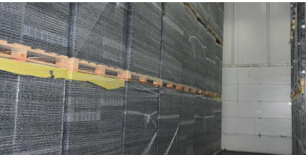 pallet freezer spacers